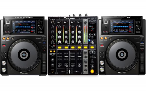 Nejlevnější DJ setup Pioneer DJ XDJ1000mk1 a mixážní pult DJM700