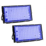 Sada 2ks Led reflektor UV 100W (UV NEON)