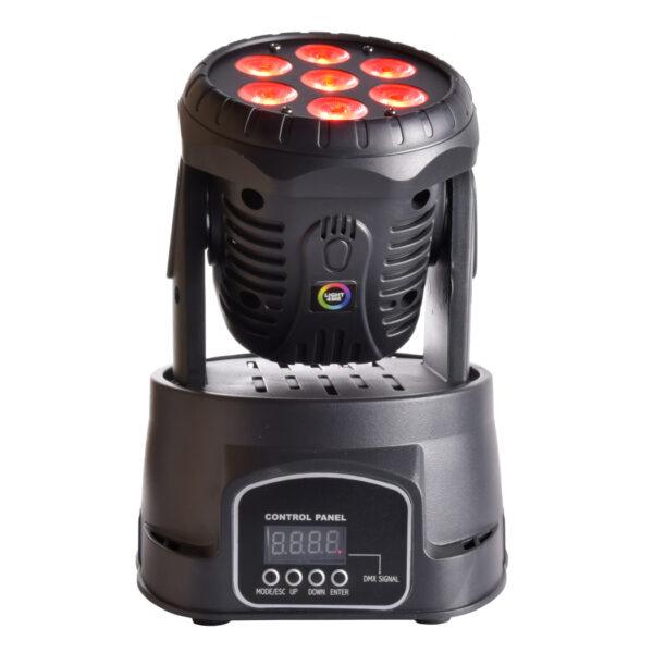 Led otočná hlava Mini Wash 7x8W Light4me - Image 4