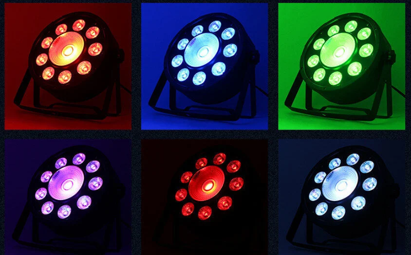 Led reflektor LWS PAR 9X10W + 30W RGB LED PAR - Obrázek 7
