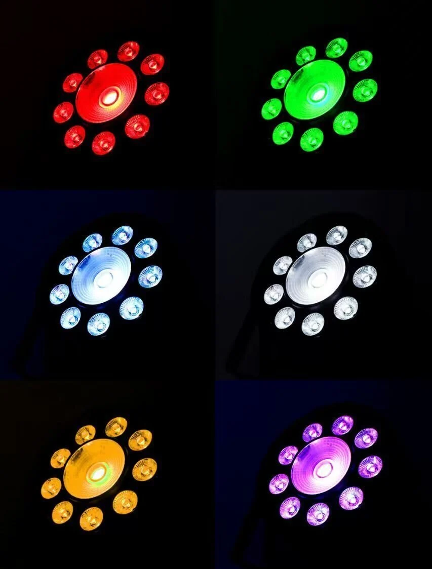Led reflektor LWS PAR 9X10W + 30W RGB LED PAR - Obrázek 6